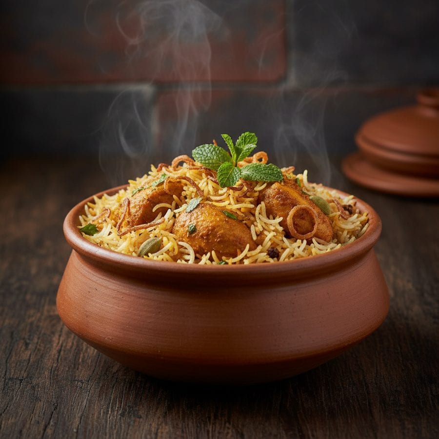 Hyderabadi Chicken Biryani