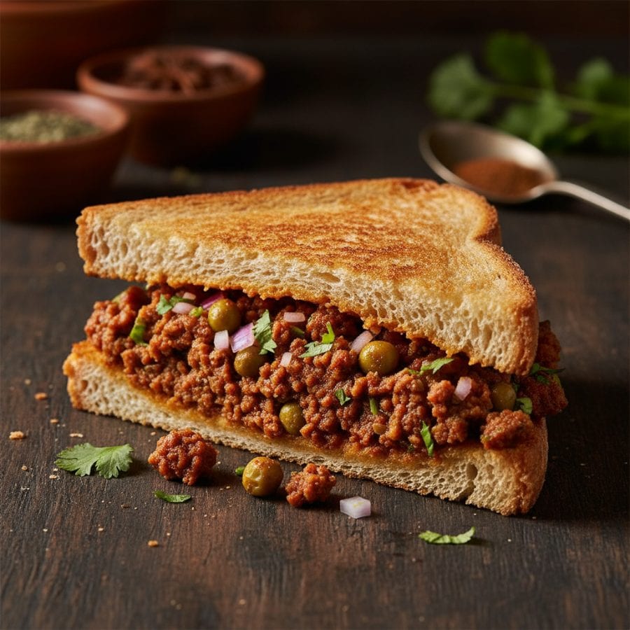 Keema Sandwich