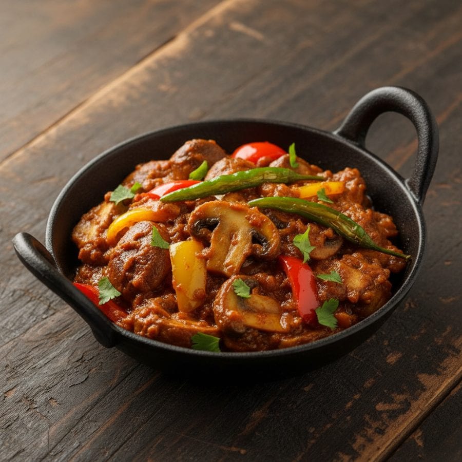Mushroom Kadai