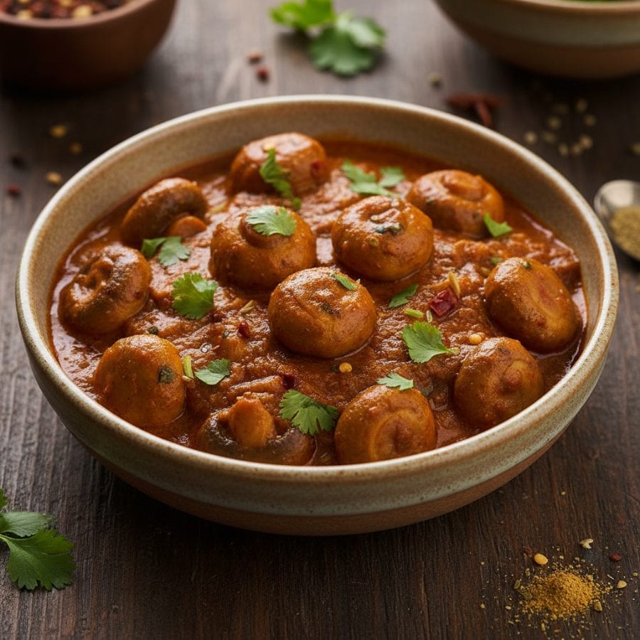 Mushroom Masala
