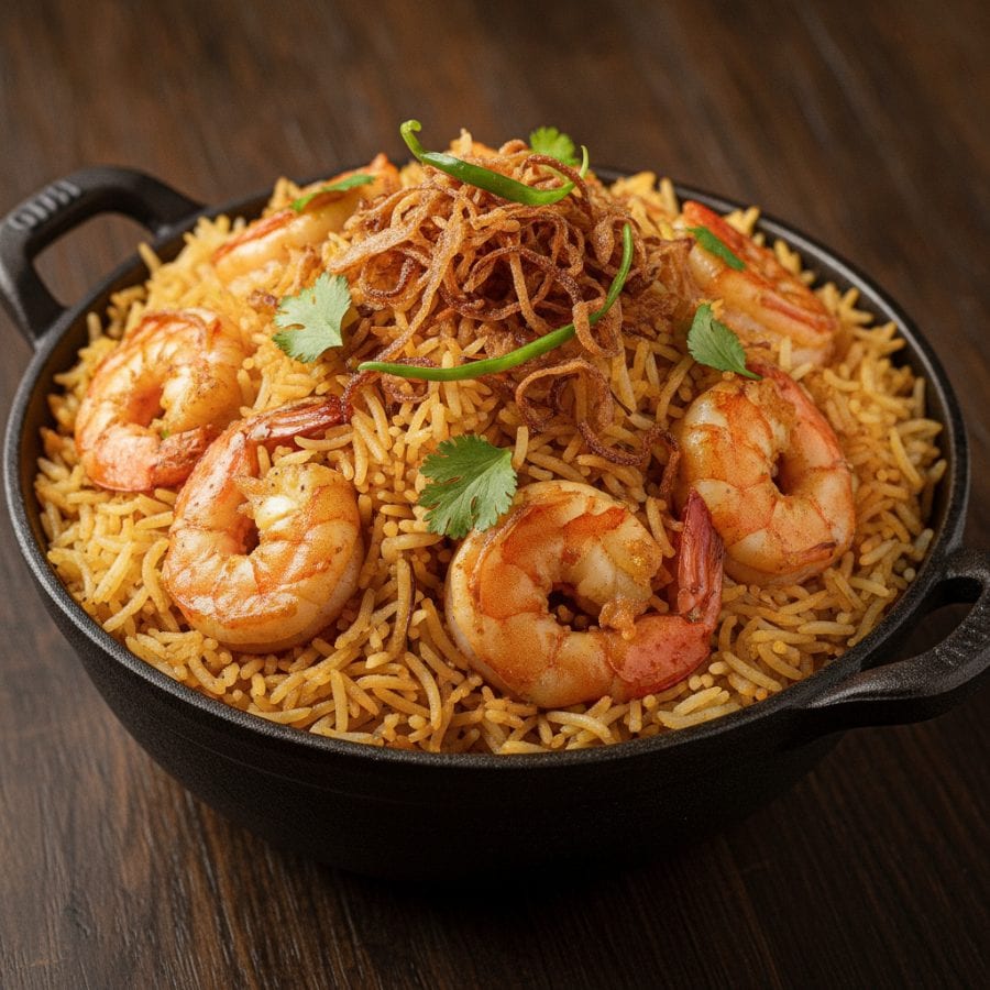 Prawns Biryani