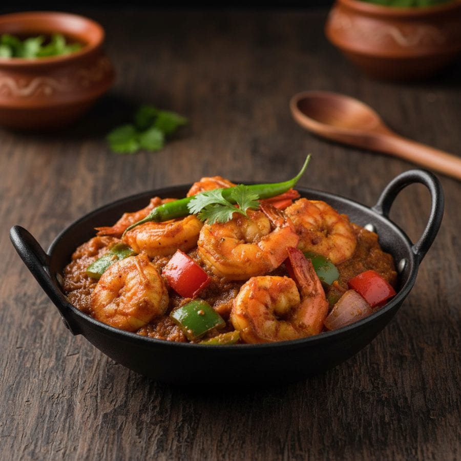 Prawns Kadai