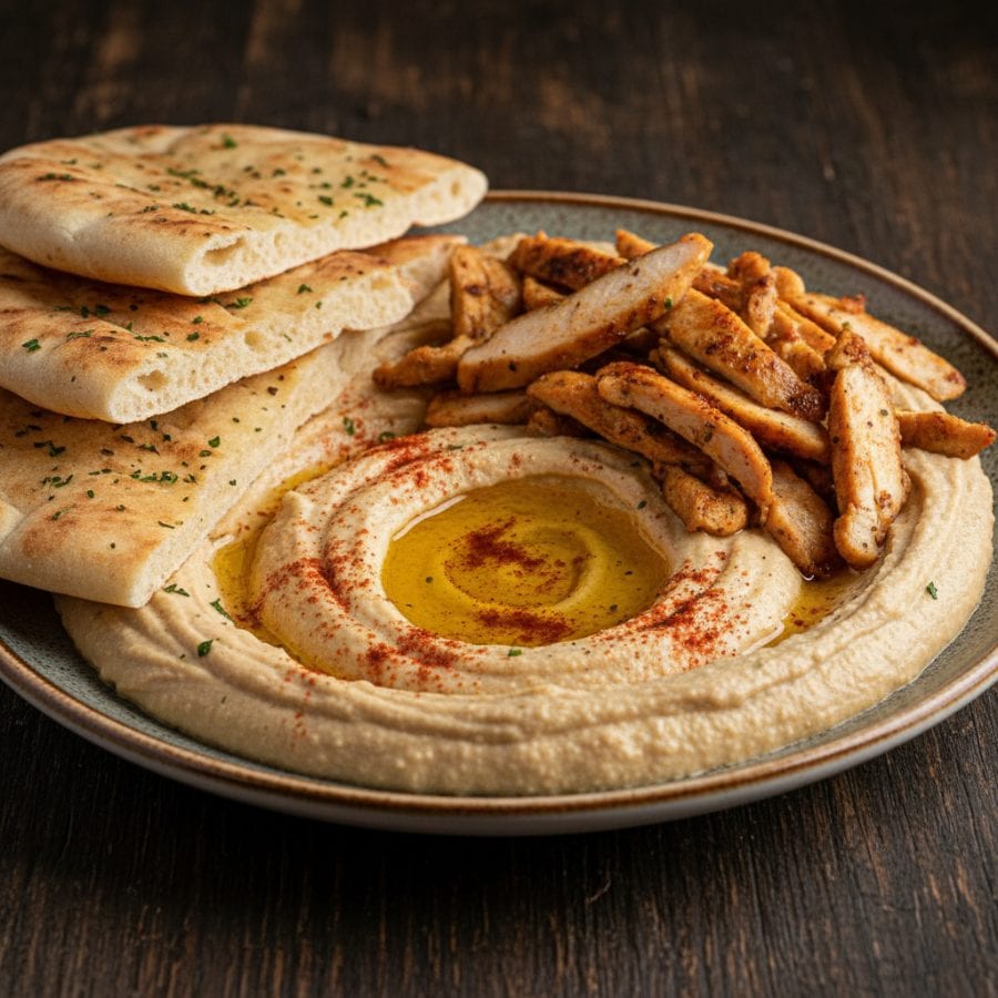 Shawarma Hummus
